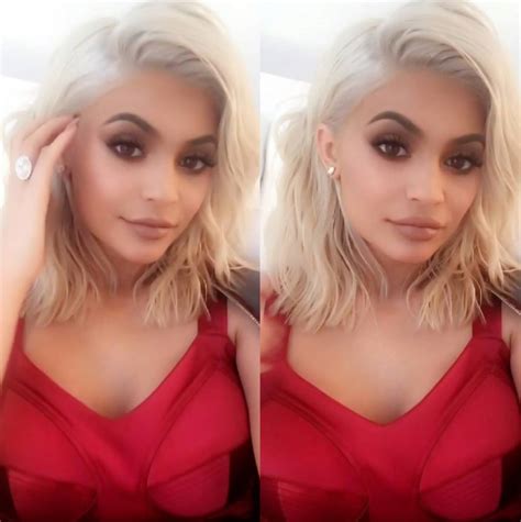 Kylie Jenner Steps Out In Platinum Blonde Hair And Sexy 19470 Hot Sex