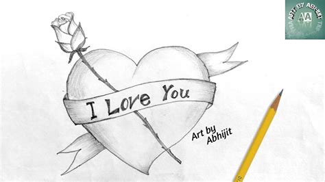 drawings  hearts  love