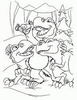 Ice Age Coloring Sid Rex Pages Manny Mammoth Toothed Saber Sloth Diego Printing Fun Designs sketch template