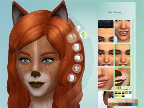 fur skin overlay  emumaster  mod  sims sims  updates