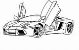 Lamborghini Coloring Pages Drawing Lambo Aventador Gallardo Veneno Printable Centenario Print Reventon Getdrawings Color Drawings Template sketch template