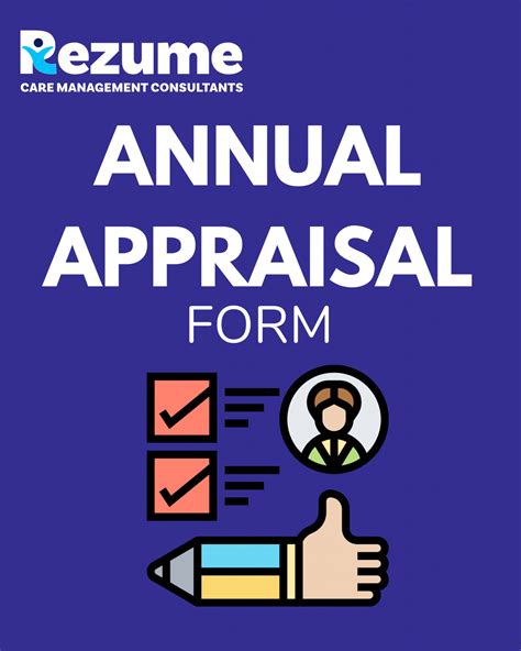 annual appraisal form rezume care management consultants