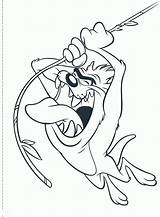 Devil Tasmanian Coloring Pages Cartoon Tasmania Looney Tunes Drawing Drawings Printable Tazmania Color Kids Swing Clipart Getcolorings Designlooter Popular Getdrawings sketch template