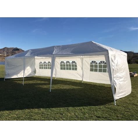 palm springs    white party tent canopy gazebo   sidewalls party tent canopy tent