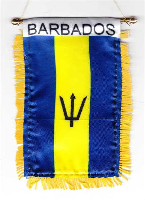 buy barbados window hanging flag flagline