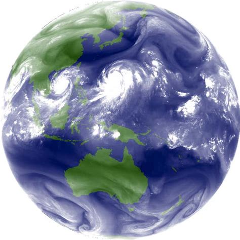 Satellite Images Three Powerful Storms—phailin Nari And Wipha—menace