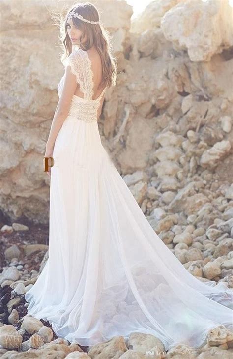 Salon Bridal Casual Beach Wedding Dress Anna Campbell