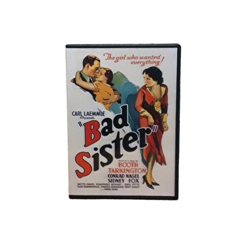 bad sister  conrad nagel bette davis pre code drama