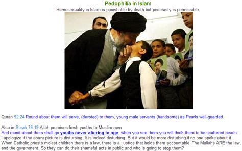 islam homosexuality is punishable by death but pederasty