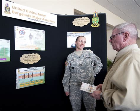 army master sgt heather smith educates visitors about usa… flickr