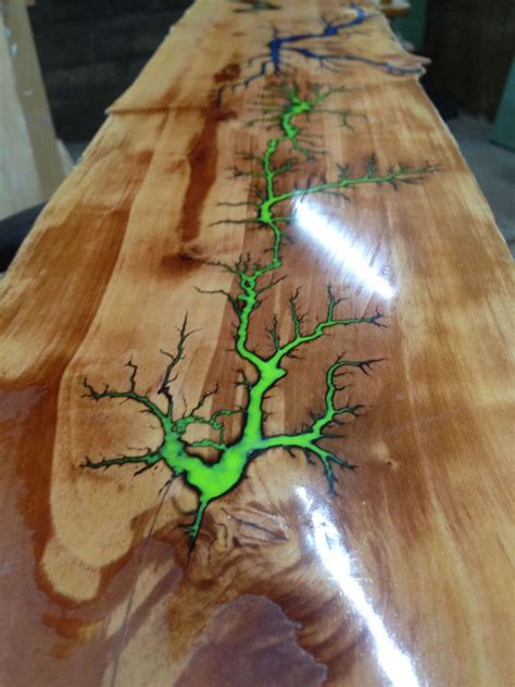 fabulous  epoxy resin wood tables amazing diy