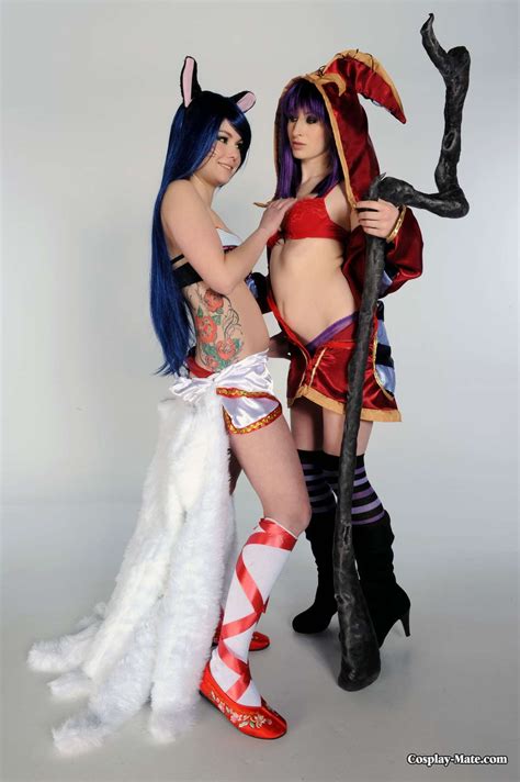 ahri and lulu legends cosplay