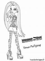 Monster High Venus Coloring Mcfly Pages Imprimer Trending Days Last sketch template