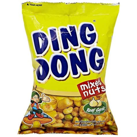 buy ding dong snack mix garlic flavor