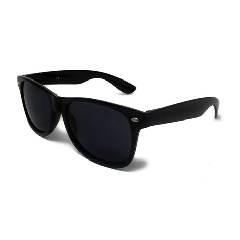 Black Lens Classic Sunglasses Style Unisex Shades Uv400