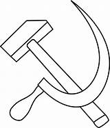 Hammer Sickle Communist Kommunist Martillo Rusia I2clipart 66kb Onlinelabels Symmetry Monochrome Animated صوره تلوين Clipartmag Vippng Pngfind Landwirtschaft Trimmen Emblema sketch template