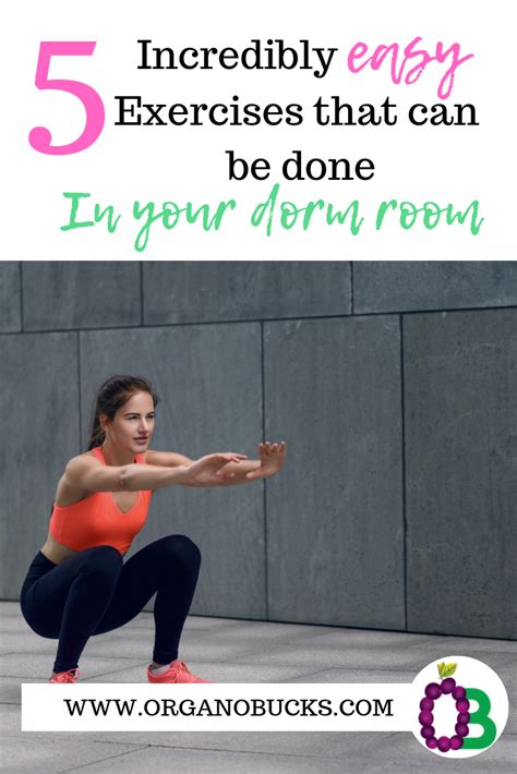 5 Incredibly Easy Exercises That Can Be Done In Your Dorm Room Easy