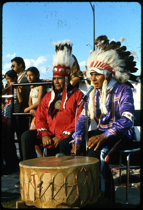 native americans performing chants  portal  texas history