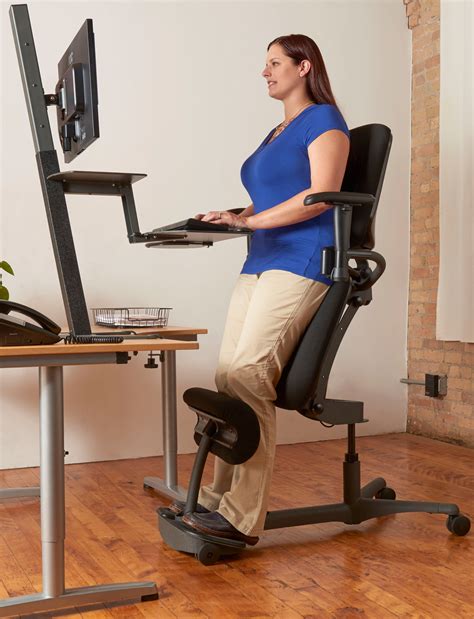 find  perfect posture  ergonomic sit stand chairs healthpostures