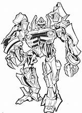 Coloring Transformers Pages Megatron Transformer Color Printable Optimus Prime Getcolorings Getdrawings Adults Evil Vs Print Kids sketch template