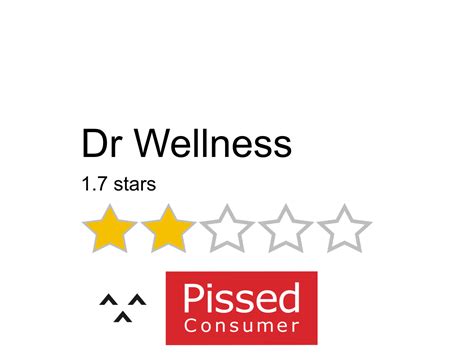 dr wellness reviews  complaints  pissed consumer