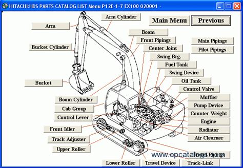 hitachi excavator medium size crane