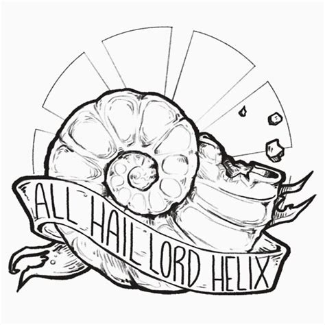 all hail lord helix t shirts and hoodies by adj works