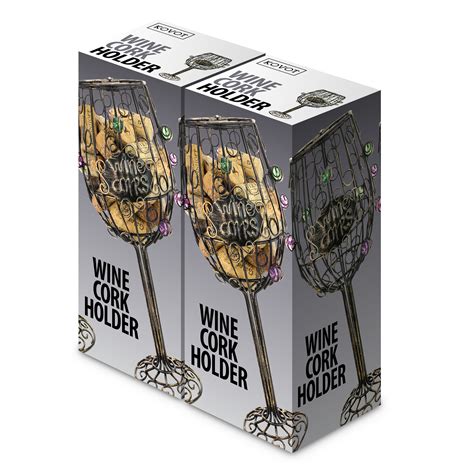 Wine Glass Cork Holder Kovot
