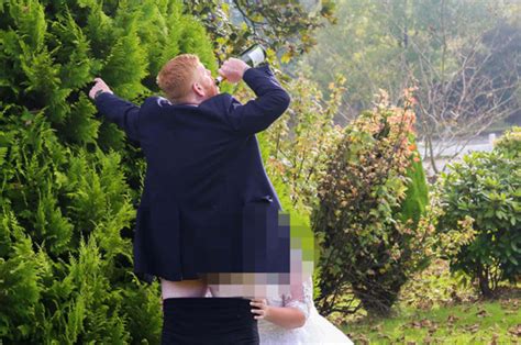 couple perform oral sex act during wedding photoshoot daily star