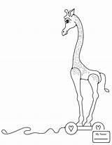 Giraffe Cute Drawing Baby Getdrawings sketch template