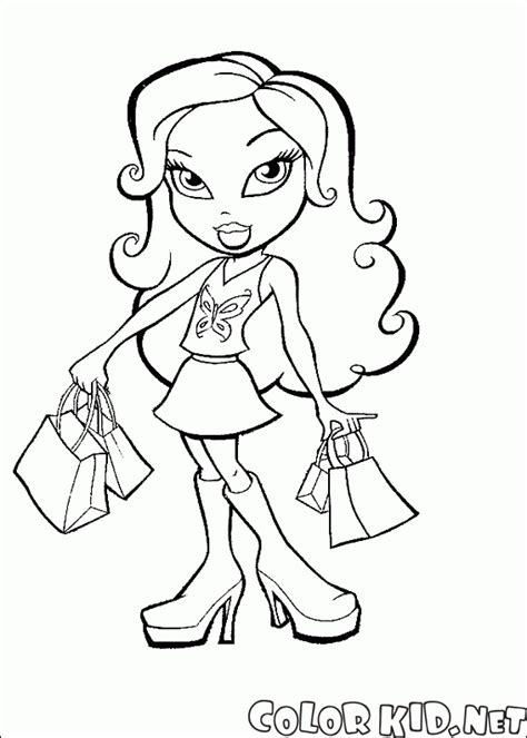 coloring page beauty queen