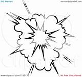 Explosion Coloring Burst Comic Nuke Vector Clipart Poof Illustration Royalty Tradition Sm Designlooter 1024px 75kb 1080 Color sketch template
