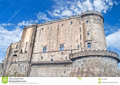 castello nuovonaplesitaly stock photo image  nuovo italian