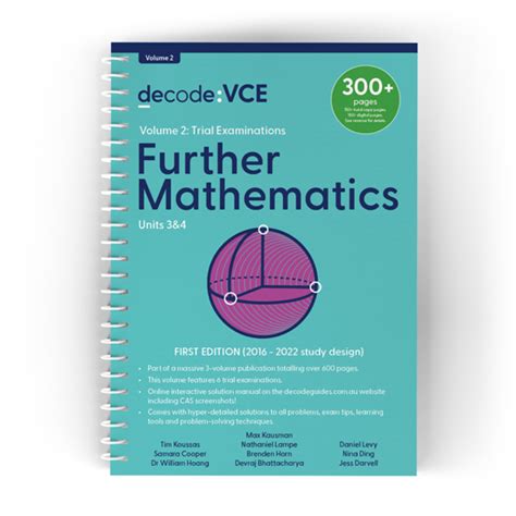 Single Volumes Vce General Maths Units 3and4