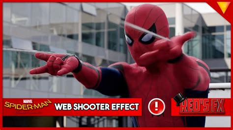 spider man web shooter effect hitfilm express tutorial red s fx youtube