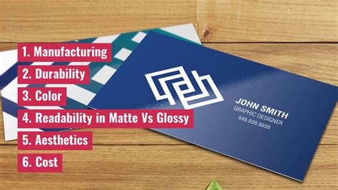 The Great Debate Matte Vs Glossy Business Cards – Find Svp