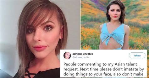 Pornstar Adriana Chechik Reveals Asian Male Fetish And Now Guys Are