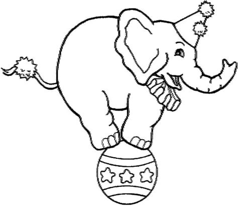 kids  goodbye  circus elephant coloring pages  place  color