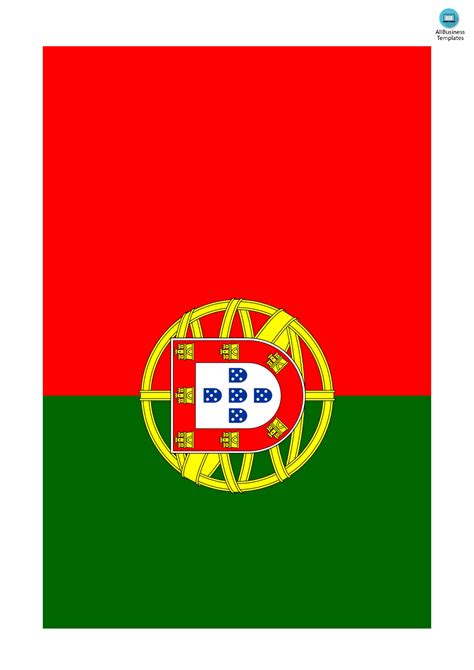 portugal flag templates  allbusinesstemplatescom