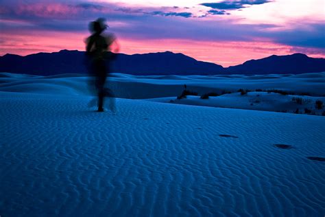 Sunset On White Sands Photograph By Jonathan Hansen Fine Art America