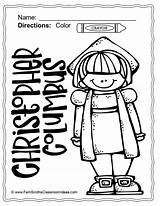 Columbus Coloring Christopher Sheets Printable Popular sketch template