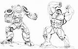 Hulkbuster Colorear Buster Fc07 Buser sketch template