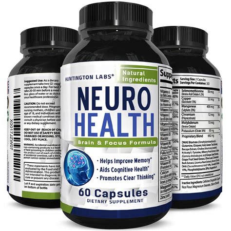 Neurodrive Premium Brain Health And Focus Supplement