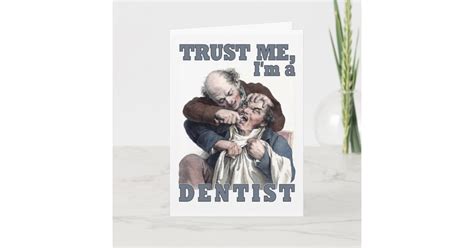 dentist humor greeting card