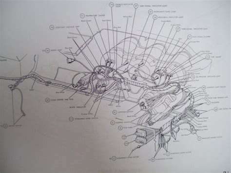 ford fairlane wiring diagram covers  options  ebay