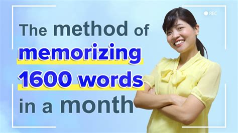 method  memorizing  words   month tammy korean learn
