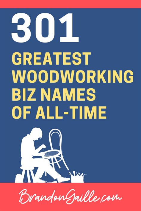 Woodworking Names For Business