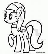 Pony Trixie Mlp Coloringhome sketch template