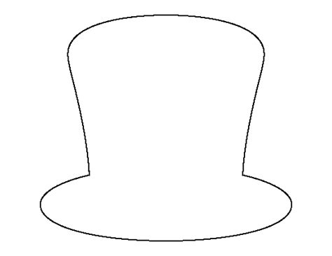 printable magic hat template