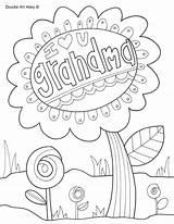 Coloring Pages Happy Birthday Nana Getdrawings sketch template